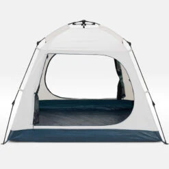 Quechua Abri De Camping 4 Places - Base Easy Fresh - Polyvalent, Instantané à Arceaux -Matériel De Camping abri de camping 4 places base easy fresh polyvalent instantane a arceaux 3