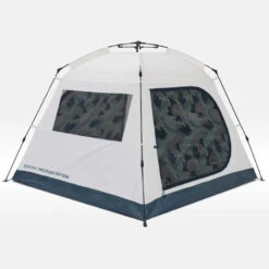 Quechua Abri De Camping 4 Places - Base Easy Fresh - Polyvalent, Instantané à Arceaux -Matériel De Camping abri de camping 4 places base easy fresh polyvalent instantane a arceaux 5