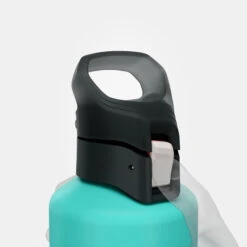 Quechua Gourde Alu 1L Avec Bouchon à Ouverture Rapide Pour La Randonnée - Vert -Matériel De Camping gourde alu 1l avec bouchon a ouverture rapide pour la randonnee vert 4