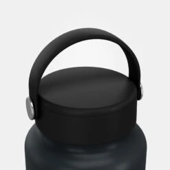 Quechua Gourde MH100 Isotherme (inox Double Paroi à Vide D'air) 0,95L Large Ouverture -Matériel De Camping gourde mh100 isotherme inox double paroi a vide dair 095l large ouverture 3