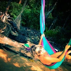 TICKET TO THE MOON Hamac TTTM King Size Bleu Aqua / Rose 9 TICKET TO THE MOON Hamac TTTM King Size Bleu Aqua / Rose -Matériel De Camping hamac tttm king size bleu aqua rose 3