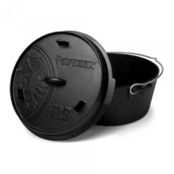 Petromax Dutch Oven FT9-9QT (Sans Pieds) Set - Poêle + Levier De Couvercle + -Matériel De Camping petromax dutch oven ft9 9qt sans pieds set poele levier de couvercle 3