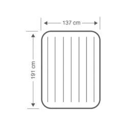 Intex Prestige Downy Full Airbed - Lit Gonflable - 191x137x25cm - Avec Accessoires 10 Intex Prestige Downy Full Airbed - Lit Gonflable - 191x137x25cm - Avec Accessoires -Matériel De Camping prestige downy full airbed lit gonflable 191x137x25cm avec accessoires 3