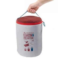 Quechua SAC DE COUCHAGE EN COTON POUR LE CAMPING - ARPENAZ 0° COTON -Matériel De Camping sac de couchage en coton pour le camping arpenaz 0 coton 9