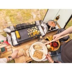 Set Réchaud à Gaz 2 Feux - Skandika Brann - Camping - Allumage Piezo - Mallette -Matériel De Camping set rechaud a gaz 2 feux skandika brann camping allumage piezo mallette 4