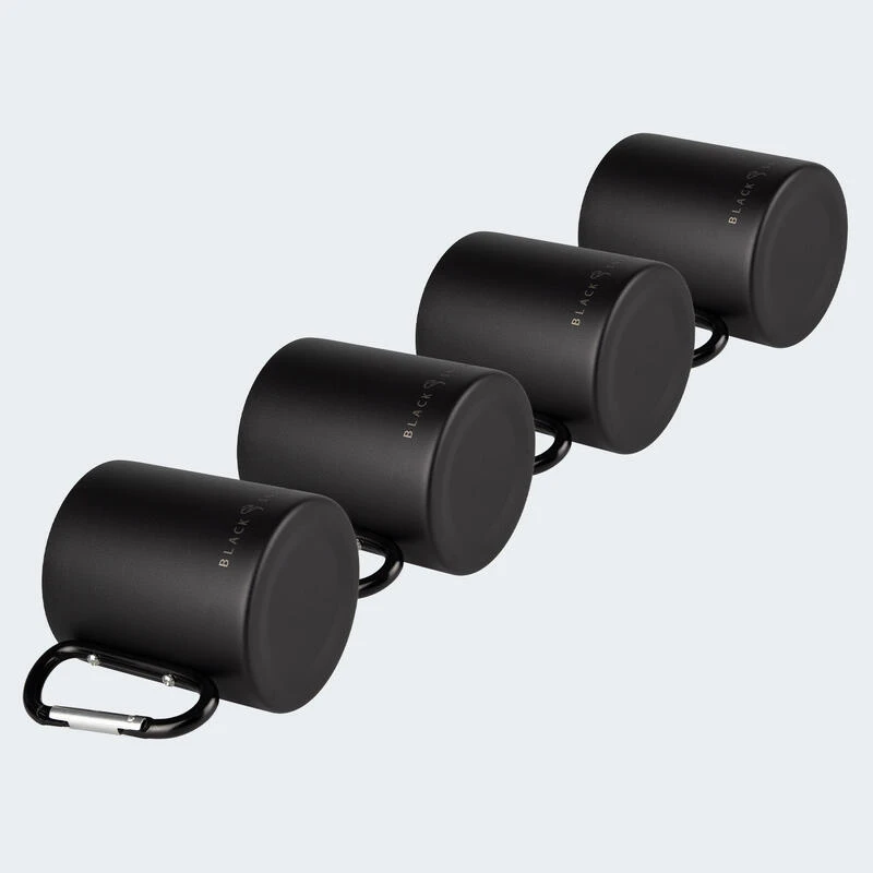 Tasse Thermique De Camping 300 Ml | Mousqueton | Acier Inoxydable | 4 Gobelets 7 Tasse Thermique De Camping 300 Ml | Mousqueton | Acier Inoxydable | 4 Gobelets – Image 5