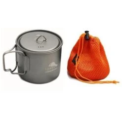 Toaks Titanium 550ml Pan - Ultraléger -Matériel De Camping toaks titanium 550ml pan ultraleger 2